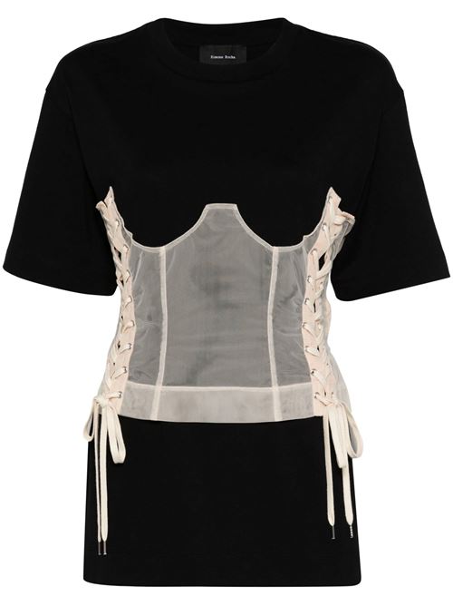 Black/beige corset top Simone Rocha | 52820562BLACK/NUDE